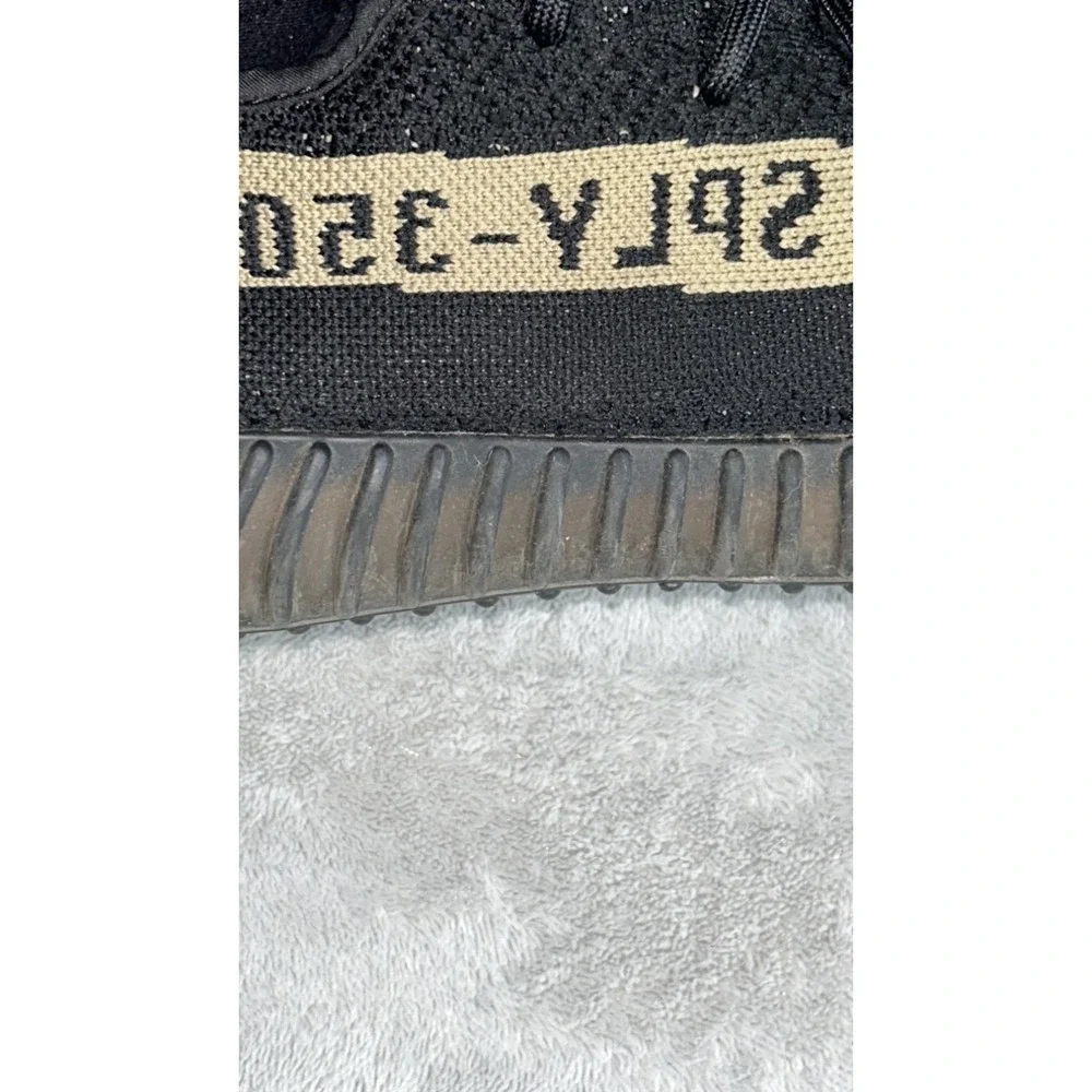 adidas Yeezy Boost 350 V2 Core Black White Size 9.5 2016 Pair No Box!